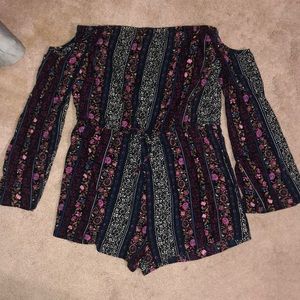 Tags still on. Large Design Lab tribal print Romper.